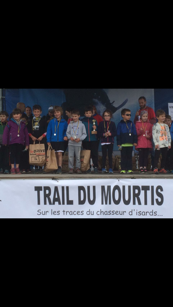 Le ski club au trail du Mourtis